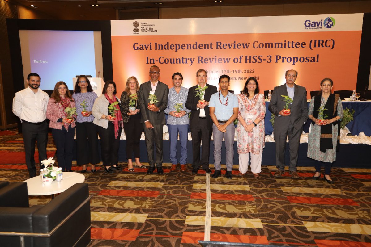 'New Gavi India Partnership 2022-2026”. Gavi Independent Review Committee (IRC) recommended its approval to India’s proposal for supporting India to reduce #ZeroDose children in 143 high priority Districts in 11 underperforming States.@gavi @abhimanyu_sdg @UNICEFIndia @WHO