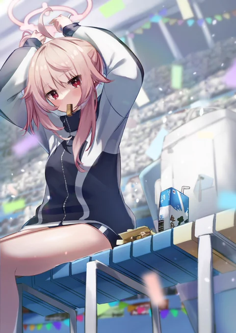 今日はブルアカ絵投稿できないので代わりに僕のお気に入りの過去絵 #ブルアカ 
