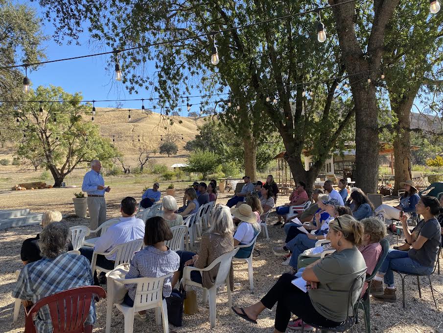 Mike_CA05's tweet photo. Enjoyed meeting with Pleasants Valley farmers and ag workers at Soul Food Farm. Thank you to the Pleasants Valley Agriculture Association and the Community Alliance with Family Farmers for joining me. @famfarms #FutureCA04 https://t.co/C7Qshpfdh0