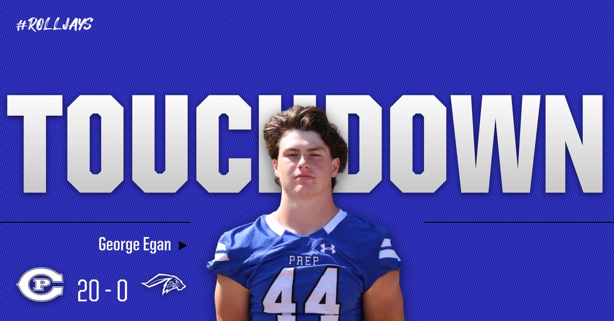 CPFootball17's tweet photo. George Egan rushes in for a touchdown. https://t.co/bx4p4ncUn5