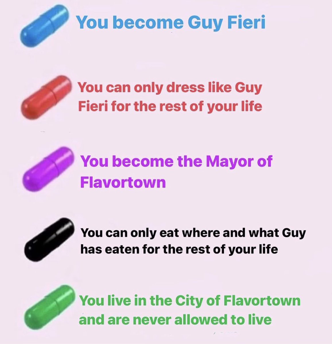 i’m taking all the pills 💊 flavortown is the only metaverse i wanna live in 

<a href="/GuyFieri/">Mayor Guy Fieri</a> we stan

<a href="/alexadelman/">Alex Adelman</a> <a href="/crosbyventures/">Pierce Crosby</a> <a href="/PirGranoff/">Pir</a> <a href="/HipCityReg/">Reggie James</a>