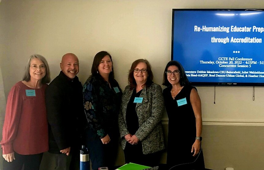 We're thrilled to be at #CCTEFall22 with AAQEP members today!