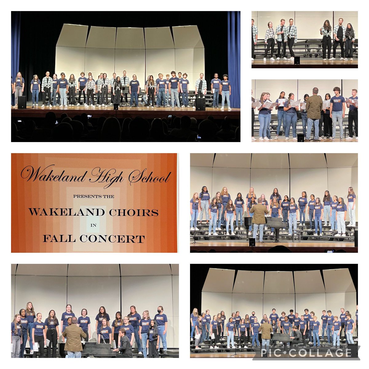 Wow!  Such fine singing by the choirs at <a href="/WakelandHS/">Wakeland High School</a> tonight!  A beautiful program, executed masterfully!  Congratulations to the singers and their director!