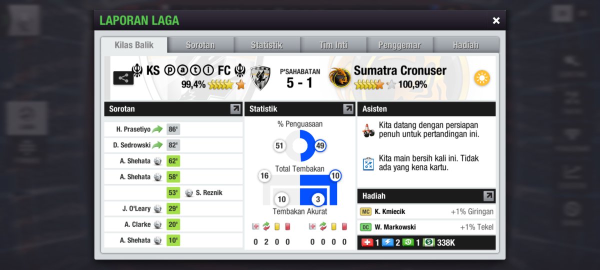 彡KS ⓟⓐⓣⓘ FCミ#TopEleven tweet media