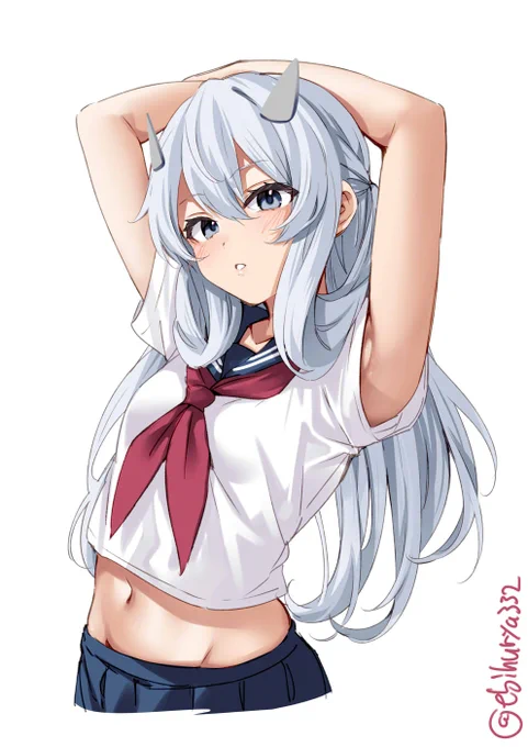 #艦これ版深夜の真剣お絵描き60分一本勝負#艦これ版真剣お絵描き60分一本勝負_20221020 
