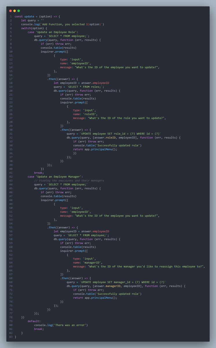 davidtorresc8's tweet photo. Day 87

Today I created another method in Node JS for my MySQL database.

#100DaysOfCode #coding #programming #javascript #Job #developer https://t.co/SKDkKkTI8K
