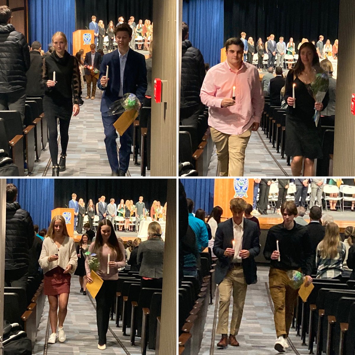 National Honors Society Induction Ceremony. Congratulations new members! #LakerPride