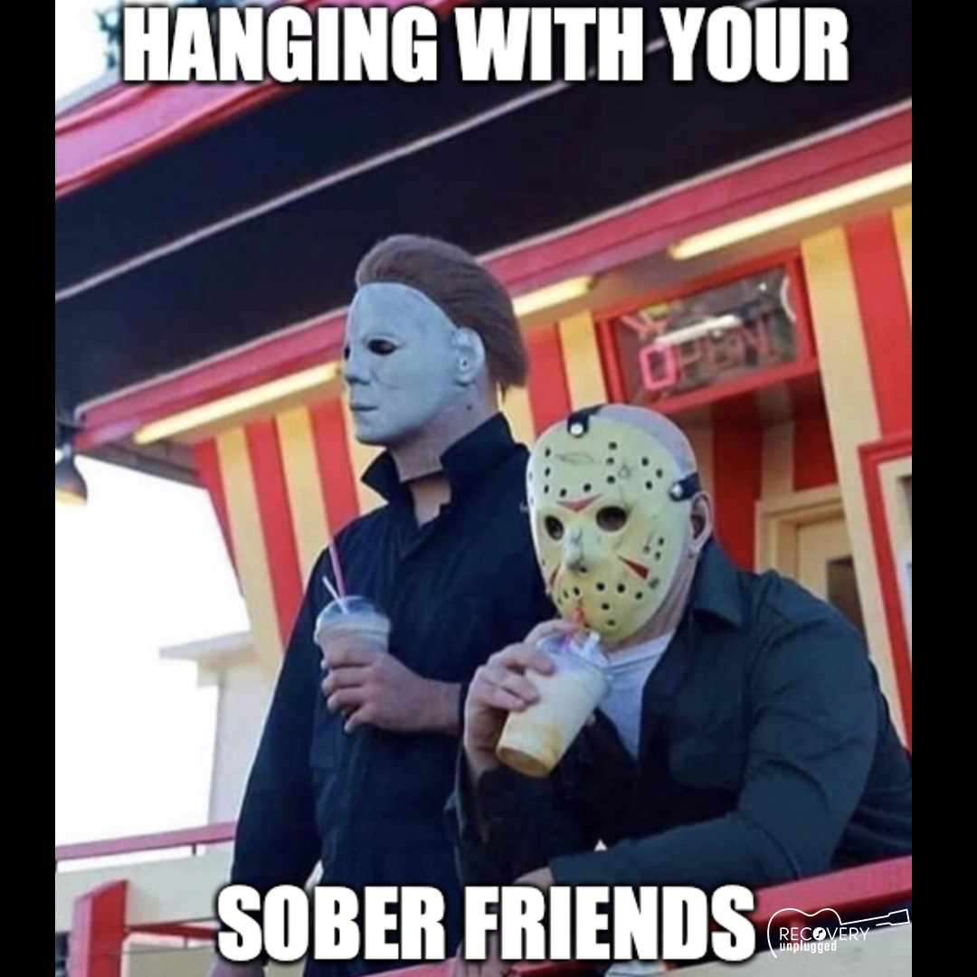 RecoveryUnplugd's tweet photo. Things to be scared of
✅ The Boogeyman
✅ The Slow Walk

Things not to be scared of
🚫 Addiction Treatment
🚫 Recovery &amp; Sober Life

#SoberOctober #SpookySeason  #SoberNotBoring #RecoveryPosse  #RecoveryMeme #RecoveryUnplugged #RecoveryHumor #HalloweenEnds #HalloweenMemes https://t.co/gbkYYTiVAH