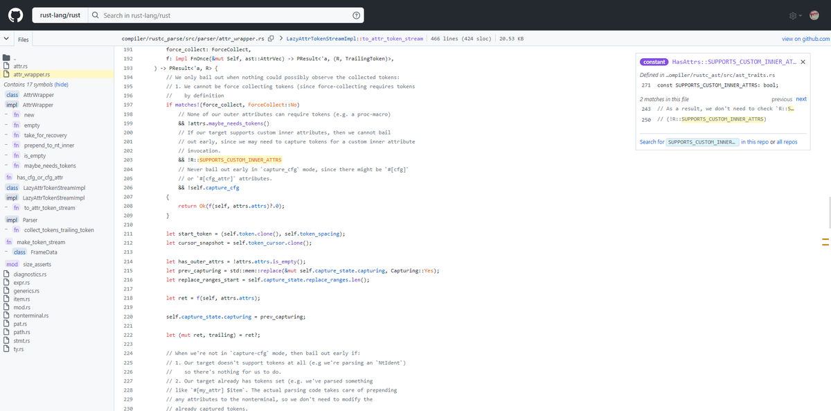 cyukang's tweet photo. Github 新版本的 Code Search 太好用了, 精准搜索，自由跳转，查阅和检索代码的利器。赶快申请尝鲜~
https://t.co/pfOJxvWmgt https://t.co/RFf7kVtZkM