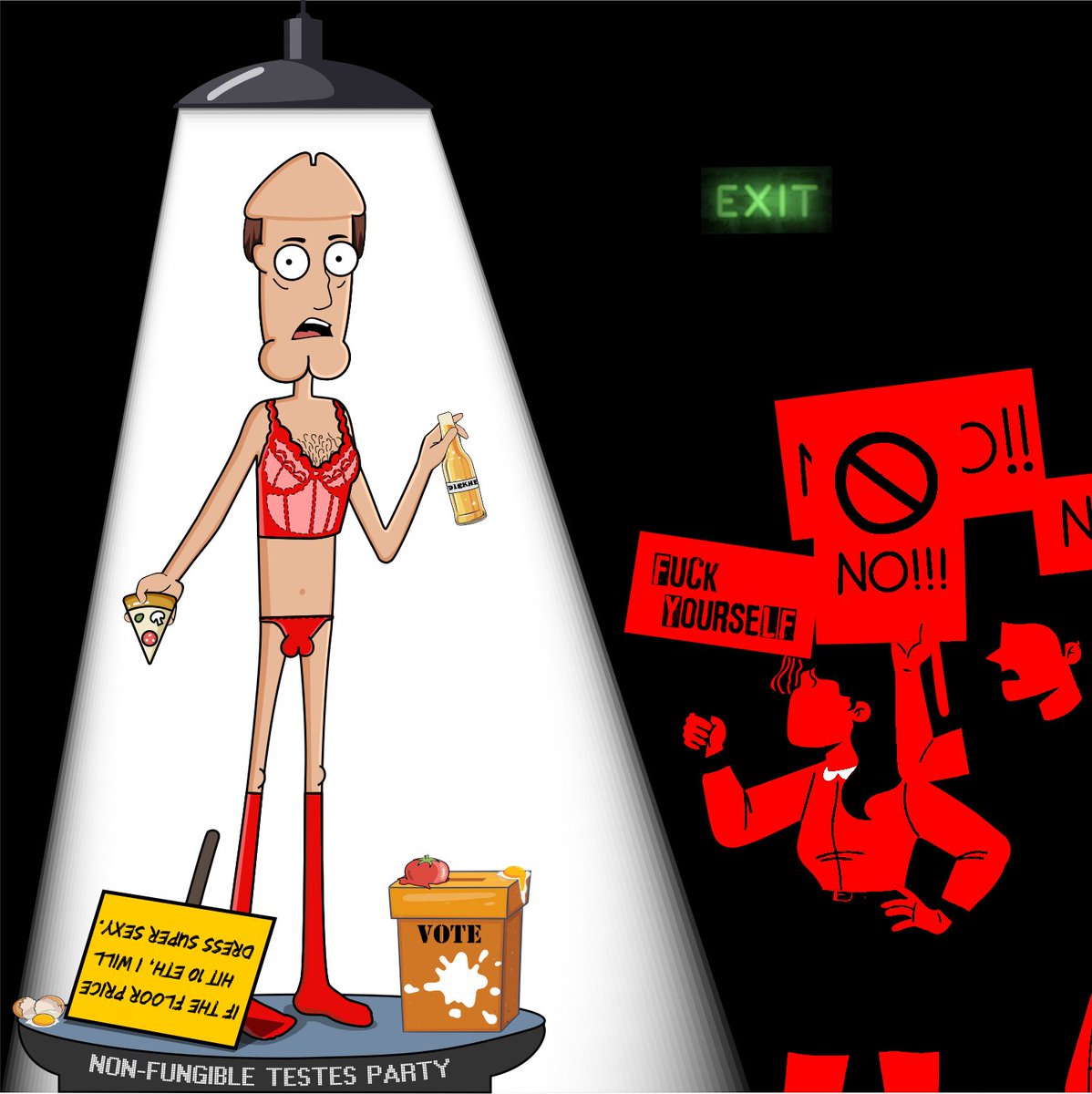 Hey fam! This is the first sneak peek. We have no one-color backgrounds, we have scenes and funny stories.
Every RT will be considered for WL...

#NFTGiveaways #NFTCommunity #NFTCollection #OpenSeaNTF #NFTs #NFTdrops #FreeMint