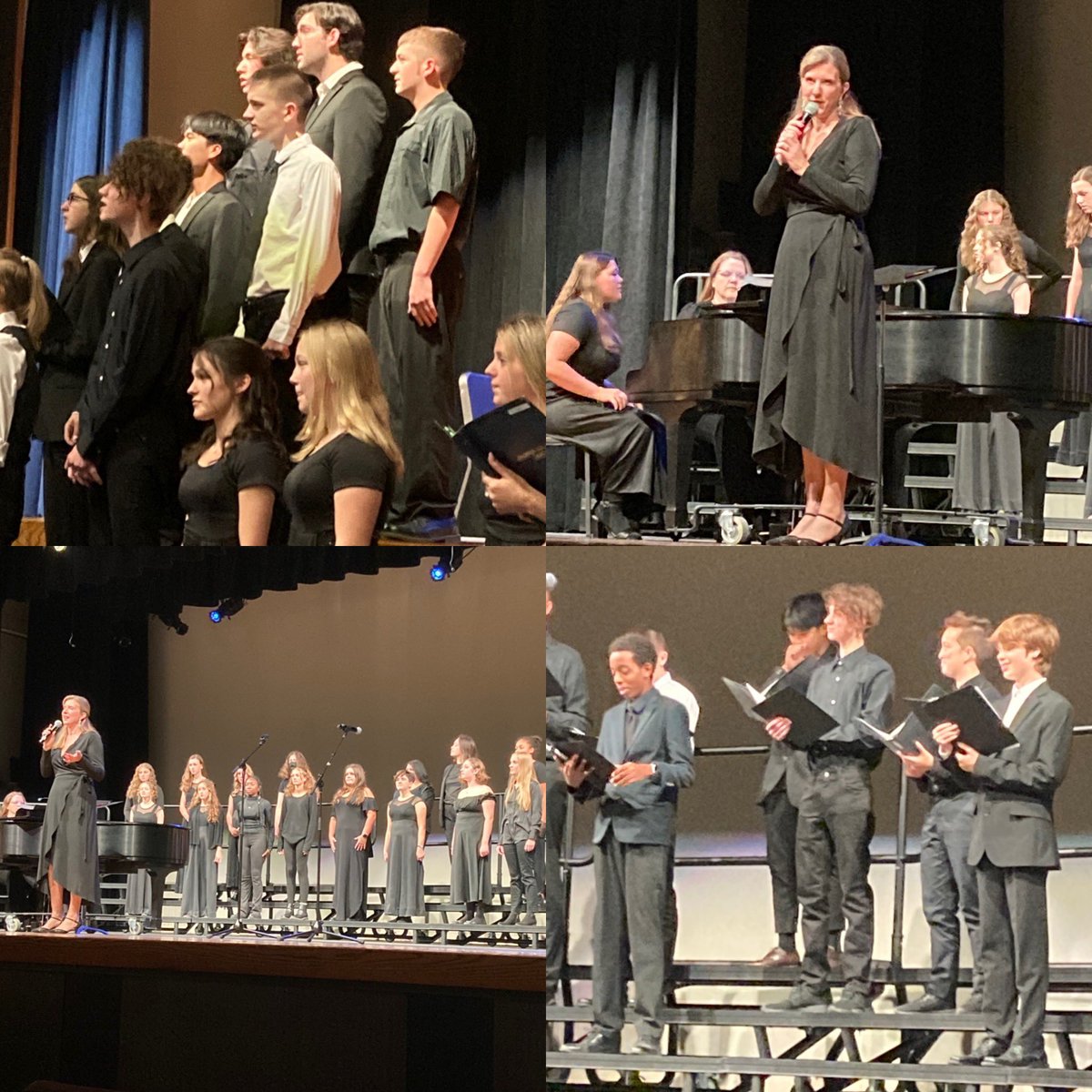 Fall Choral Concert! CHS has a lot of talent. So fun. #LakerPride