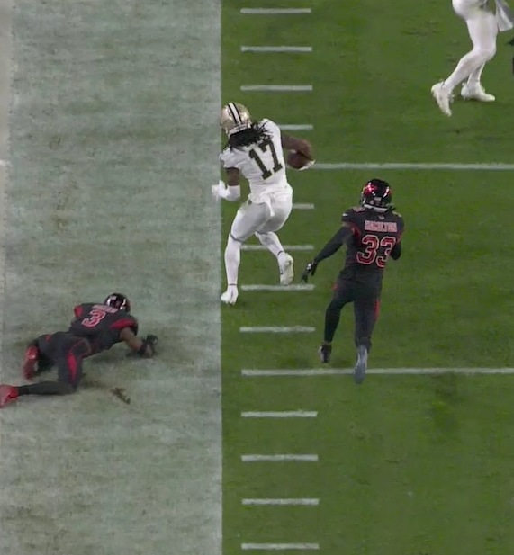NFLonCBS's tweet photo. In or out? https://t.co/H0gYC560jm