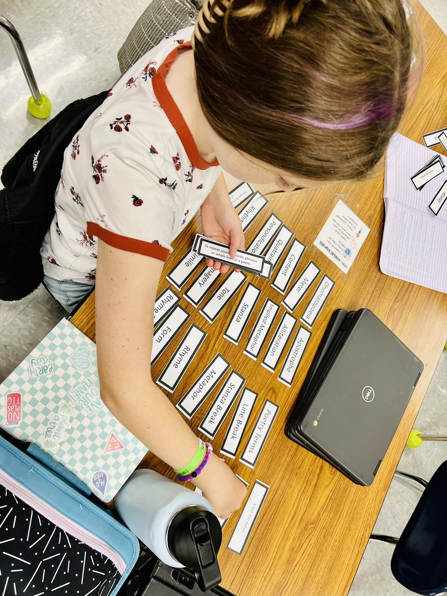 RossRockets's tweet photo. Three things we love to see in Mrs. Davis’ class?
1. Hands on vocabulary practice! 
2. Bucket filler slips to lift up &amp; encourage others!
3. Class contracts and evidence of a strong learning community! https://t.co/K3V1GiRKgy