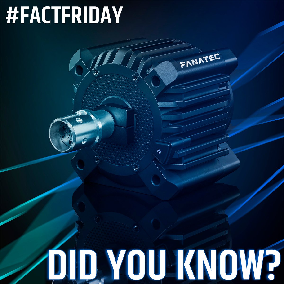 fanatec's tweet photo. Did you know...

Every Fanatec direct drive wheel base can be mounted in any orientation, including upside-down. This is because the motor shaft has no mechanical end stops, and you can set the ‘centre’ position anywhere you like.

#Fanatec #Simracing #Factfriday #Feelyourline https://t.co/DPAZQBoJC4