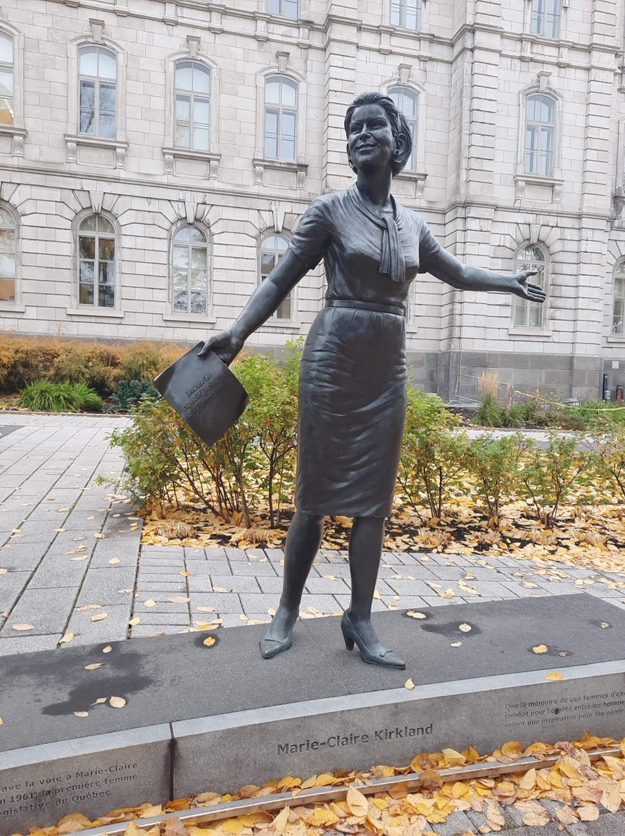 Greetings from Quebec! I’m here with my Sisters from the United Steel Workers Union for the National Women's Conference. It’s been amazing and I have met so many inspiring women! These are a few women who fought so hard for the right to Vote!! Don't forget to vote on Oct 24th! 🗳