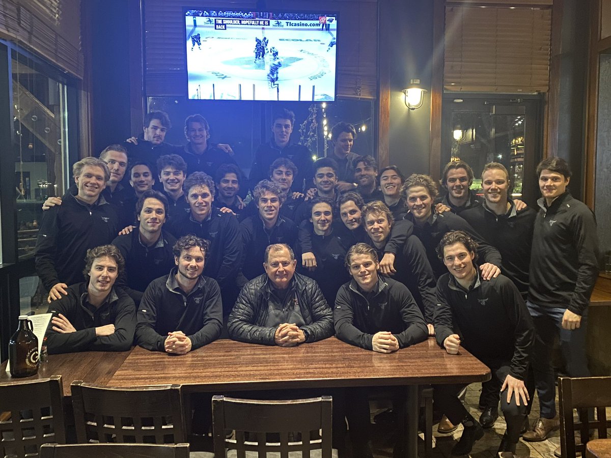 The Mavericks would like to thank Alumni Paul Notermann for sponsoring our team meal tonight at Granite City in St Cloud! #HornsUp😈