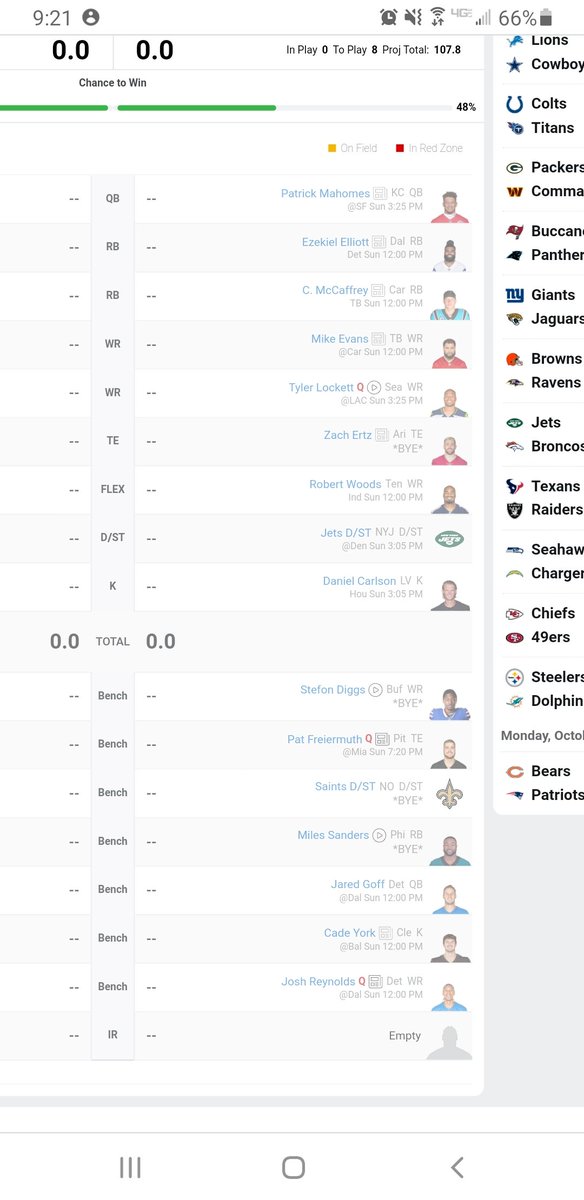 tron2112's tweet photo. @ESPNFantasy  Glitch is on the full site as well: https://t.co/mRlTXFNtFP