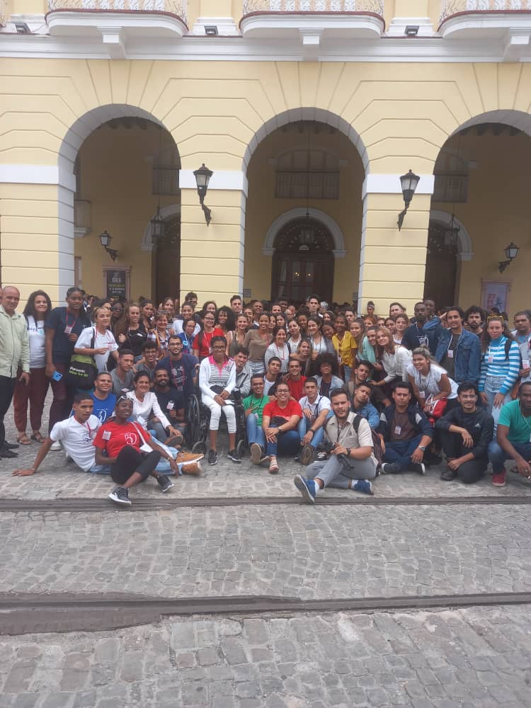 ChapleImbert's tweet photo. X Congreso FEU en #Matanzas #MatancerosEnVictoria #CubaViveyVence #RevolucionandoLaFEU @SuselyMorfaG @radio26cu @TelebanderaTV @FEEM_Matancera @feu_um @FeuMtz @InderMatanzas @AlfonsoYohanka @joseluisgandar7 https://t.co/HOe14UVhvQ
