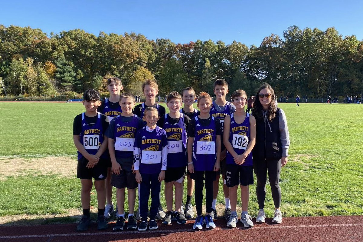ms_pelland's tweet photo. A great day at DVCs! Our high schooler Kellan Shave had an awesome PR and Jackson Dunton placed 7th overall for middle school🎉 https://t.co/zH0MDBMmWV