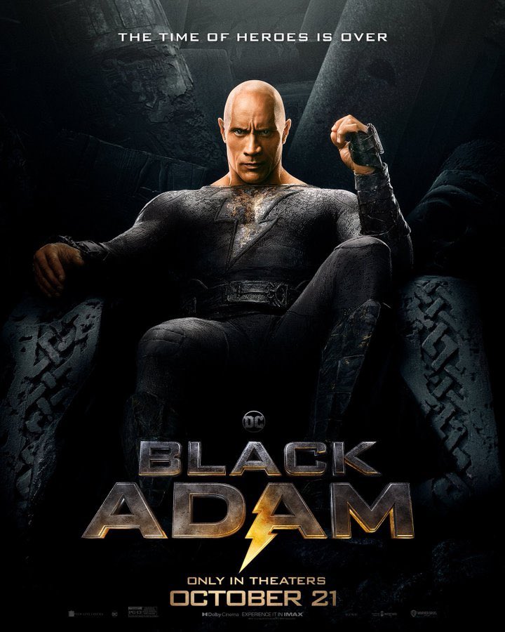 I just saw #BlackAdam and it’s a wild ride! Back to back action from the very beginning! @TheRock was born to play this role and I can’t wait to see more of this character in the future. Pierce Brosnan as #DoctorFate is magnificent and it’s awesome to finally see the JSA!