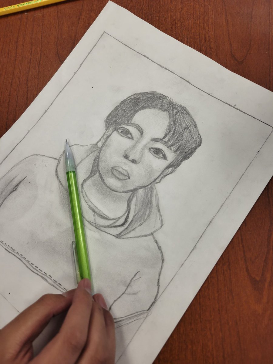 nrjhart's tweet photo. Art 1 students have erased the grid lines and are now adding their range of value! You wouldn't even know their beginners. BRAVO! #artmatters #allin https://t.co/lkCHt0inzk