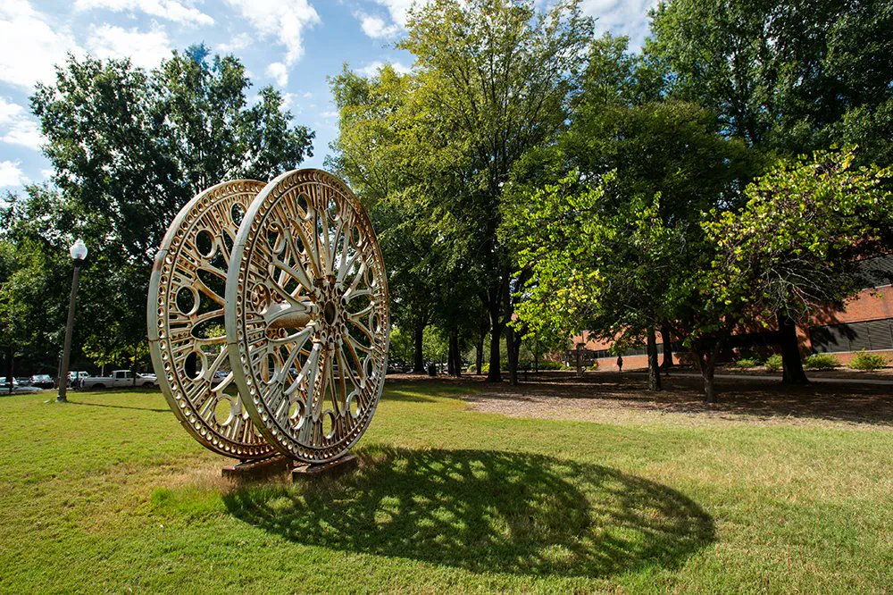Get moving during #UABWellness Week: UAB’s campus is home to more than 35 statues or sculptures housed behind residence halls, in green spaces, by libraries, and in the Mini Park, among other places. Can you find them all? Which one is your favorite? buff.ly/3DfFo0v