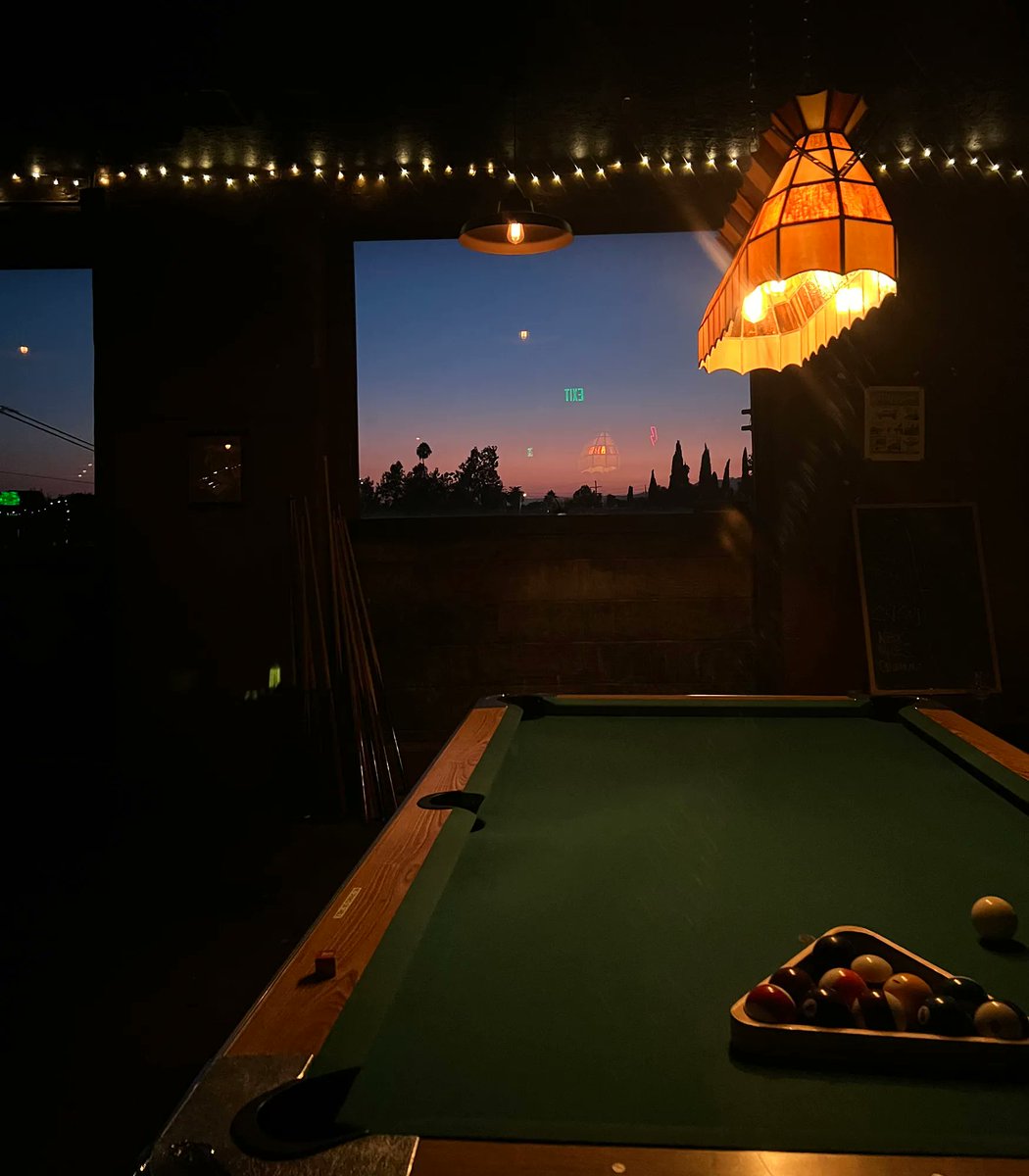 Catch the team shooting some pool <a href="/4100BAR/">4100 BAR</a> after a long day in the lab 🖥️ Conveniently located right up the street! 🍻🌇

📸 <a href="/xmigrl/">Pamela Goldsmith</a> 

#fancyfilm #postproduction #post #silverlake #sunset #sunsetjunction