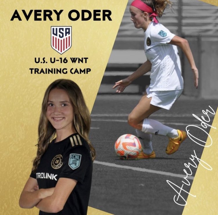 Congratulations to Avery Oder on being selected to U16 Women's National Team Training Camp next week in Portland, Oregon. Avery is a player on our G2007 ECNL team. We are very proud of you!!! ⁠