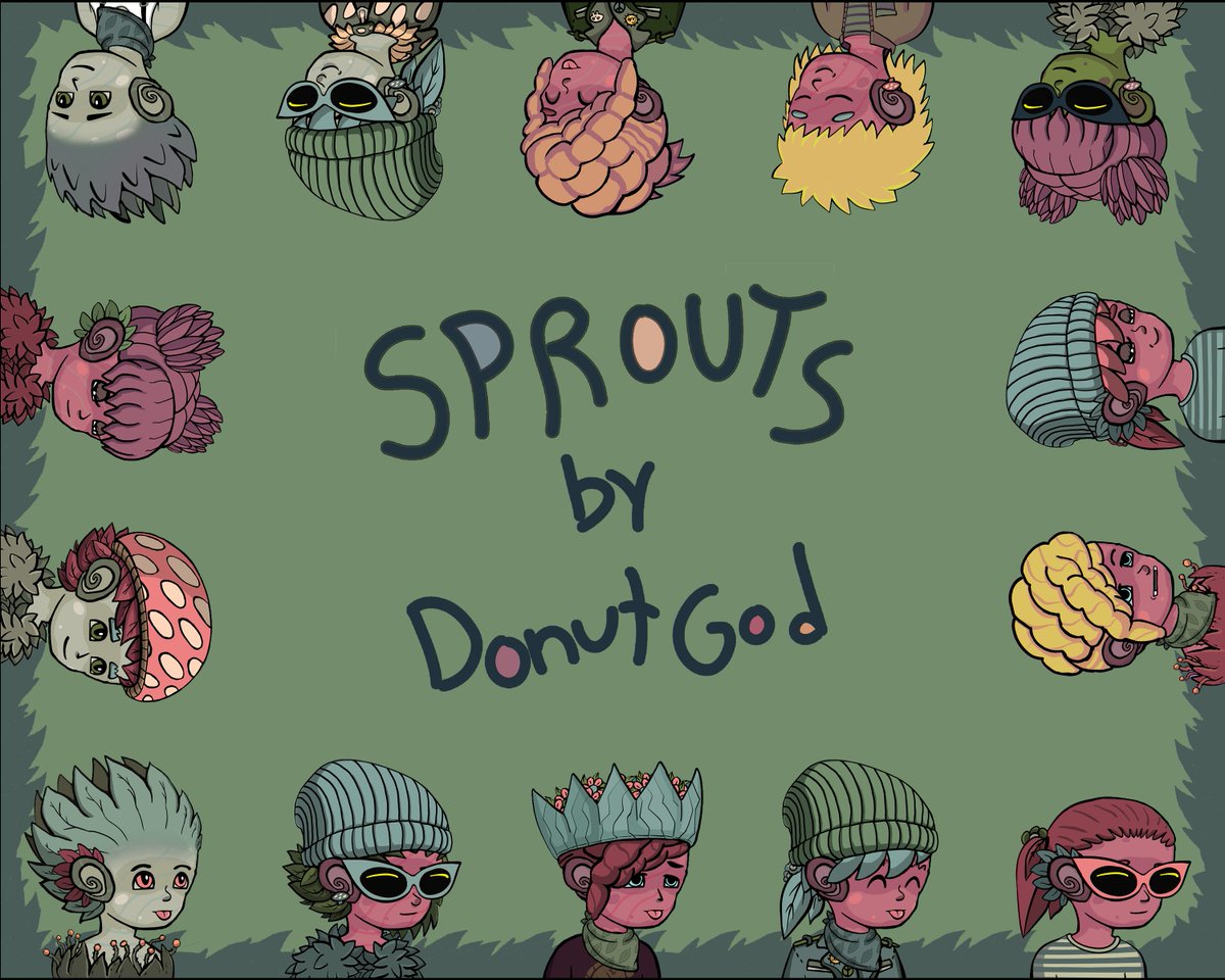 sprouts10K's tweet image. If you missed out on the initial mint on #open3 now is the time to pick a sprout that appeals to you! Stylish, clean, and ready to grow they just need a little water, fertilizer(posts), and they can shine for you!  #sprouts
opensea.io/collection/spr…