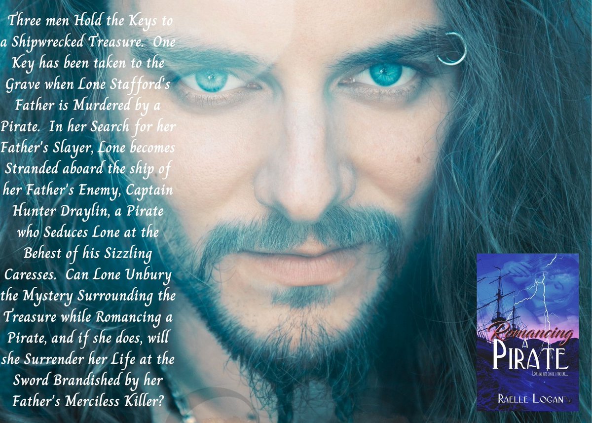 🏴‍☠️ In a high seas battle, Hunter Draylin is lethal a weapon. With Lone Stafford, Hunter is seduced to his knees.⚔. #book #books #romance #booktwitter #reading #BookRecommendations #RomanceBooks #booklovers #booklover #writingcommmunity #AuthorsOfTwitter amazon.com/author/raellel…