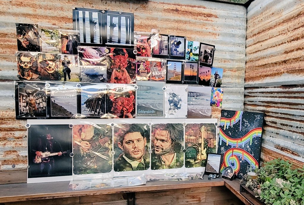 HeartXoErika's tweet photo. Second time showing/selling my work at Topa Topa! 😍 #PrintExchange https://t.co/WIINvDpoui