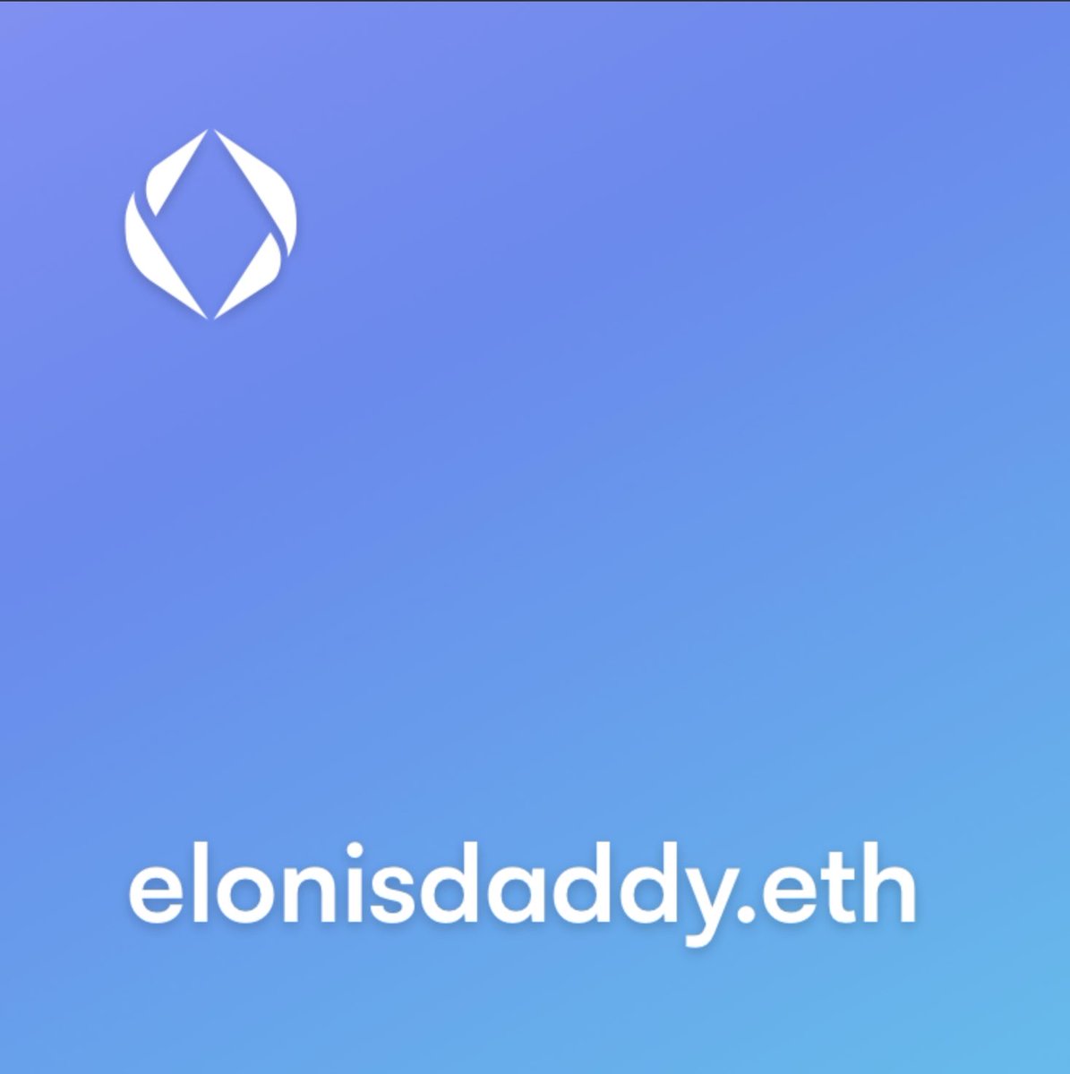AmoriSurvive's tweet photo. 🚀Day 8 of tagging the worlds richest #dad. What say ye @elonmusk , will you be “elonisdaddy.eth” and make #history with me? #eth #ens #daddy #elon #musk #ai #ddy #telsabot #tesla #web3 #wen #moon #mars #spacex💸 https://t.co/biYIPmY90A