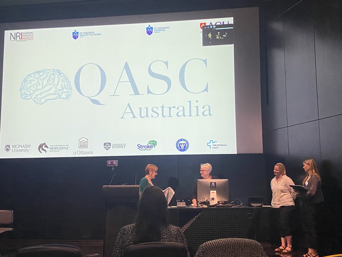 LizOBri01119101's tweet photo. QASC AUSTRALIA! #StrokeQuality2022 #QASC #ASNEN_au presentation By Simeon Dale and Kelly Coughlin https://t.co/kSXPHrb0Uy