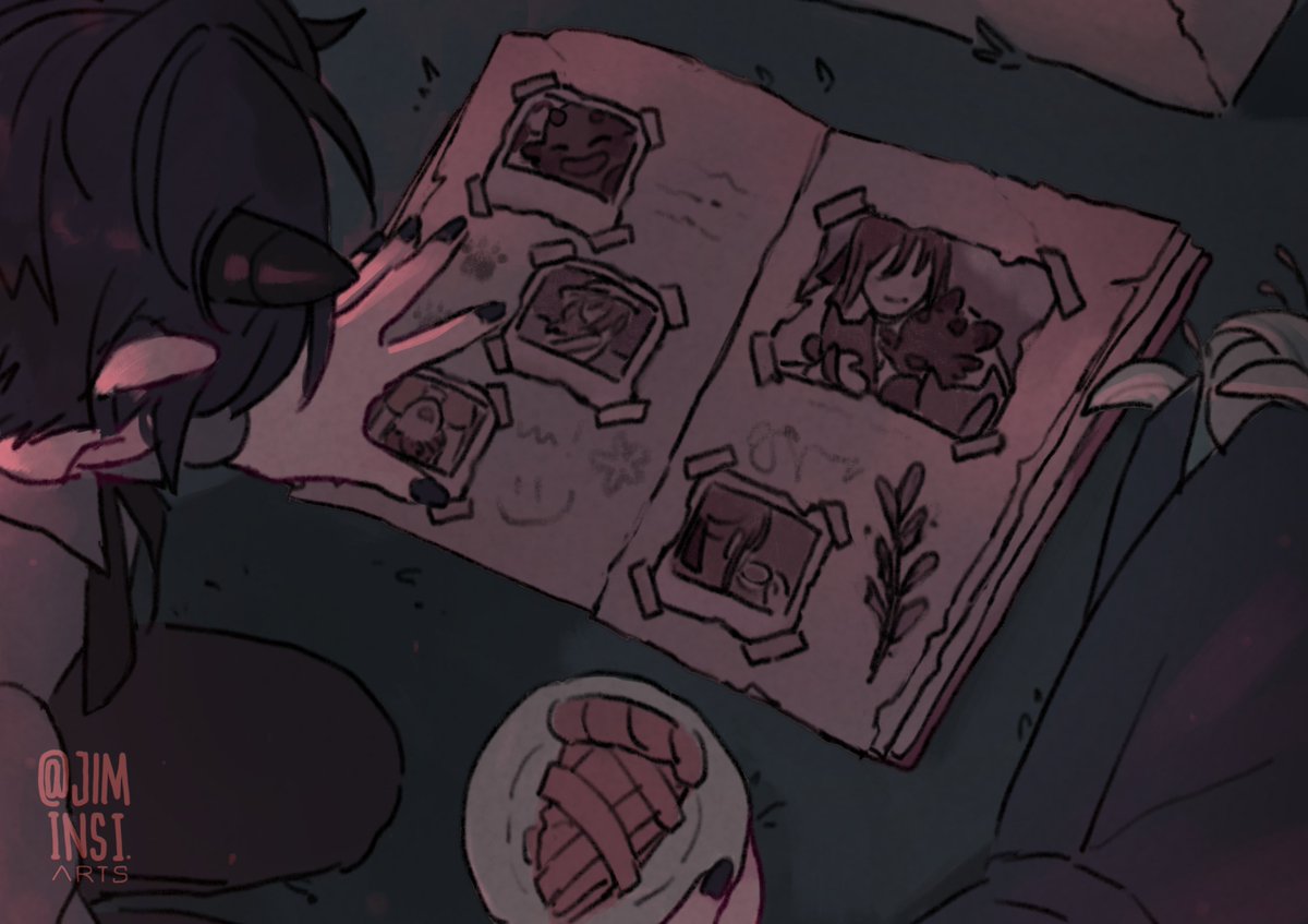 jiminsi_arts's tweet image. #lcfweek day 6: Reminiscence

I remember the days

#백망되 #LCF #온홍라