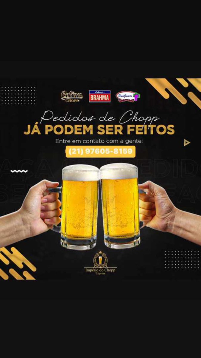 Para esse final de semana de calor no Rio de Janeiro nada melhor que uma chopeira!

Clique no link e peça já. 😉
wa.me/message/R7WHUD…
.
.
.
#imperiodochoppexpress #chopp #choppemcasa #riodejaneiro #chopeira