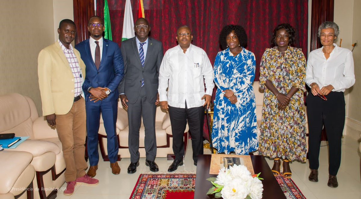 Meeting with the President of Guinea Bissau 🇬🇼@USEmbalo to discuss the implementation of the West African Police Information System, #WAPIS, which will support the country in the fight against transnational crime and terrorism.