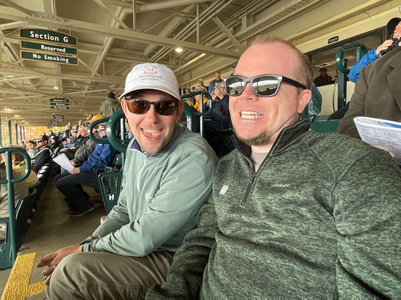 joshraymer's tweet photo. Any day spent at Keeneland is a great day 🏇

But a day spent at Keeneland with @adamIDP @aliraymer and Nat is the best day 🤩

We didn't pick any winners... but we picked winners, know what I mean? https://t.co/IuPSTYc3js