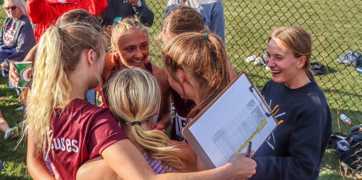 xzono's tweet photo. The emotional @PCXC6 girls earned a bid to state after a heartbreaking miss in 2021. #iahsxc #runforryan #ticketpunched https://t.co/zL0b0Lys9j