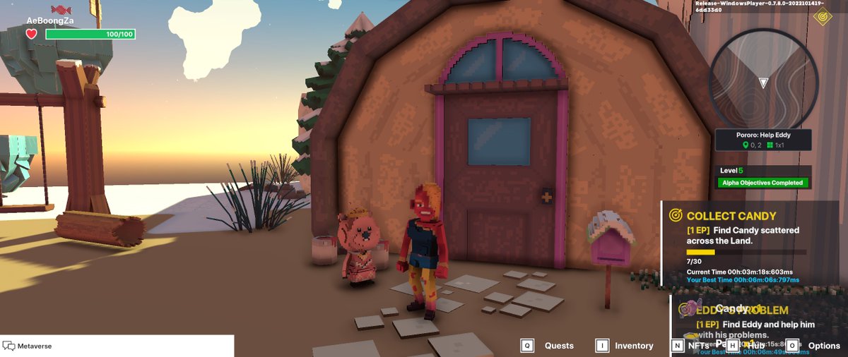AeBoongZa's tweet photo. @TheSandboxGame I just finished my quest on Pororo experience on the #SandboxAlphaS3 for a chance to win a Season 3 Alpha Pass! Here I am with a cute Pororo. Check out my screenshot!

#Pororo https://t.co/M1IQBmRQAR