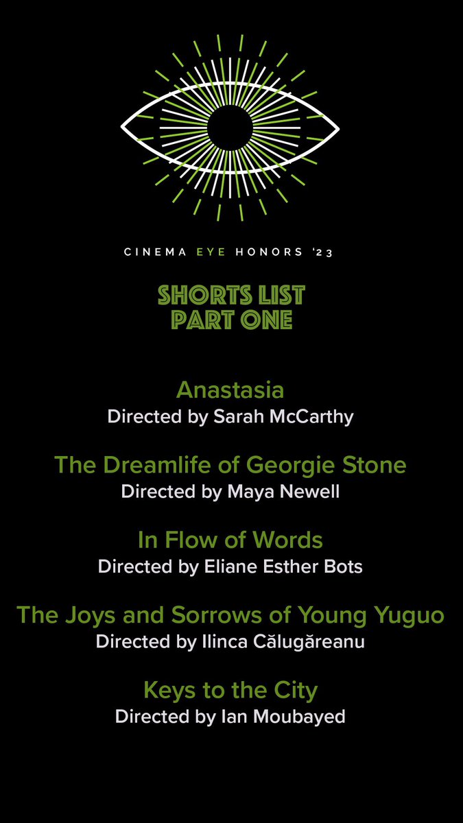 Cinema Eye Honors tweet media