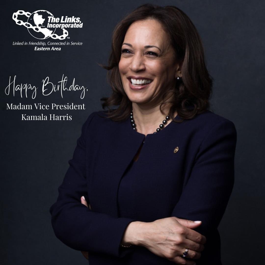 Wishing a Happy Birthday to Madam Vice President Kamala Harris!   