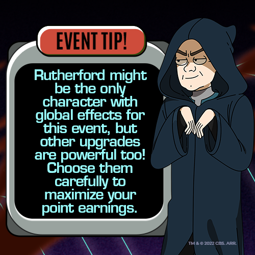 It's time to get a bit sPoOkY and the Core Four have gathered to share spooky stories of Starfleet adventures this Main Event!

Join in on the fun this week, if you dare.... #StarTrek

iOS: apple.co/3RYNmzN
Android: bit.ly/3S24eWl