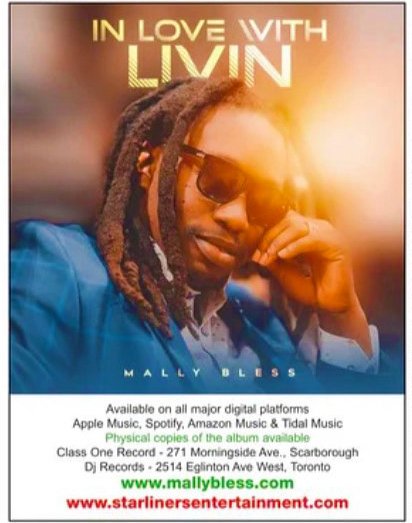 MariaJackson27: If you have not done so as yet, get a copy of Mally Bless' new album "In Love With Livin"  distrokid.com/hyperfollow/ma…

cc: <a href="/MallyBless/">Mally Bless</a> <a href="/StarlinersEnt/">Starliners Entertainment</a>