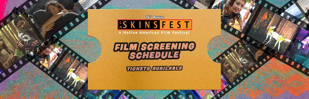 LASKINSFEST's tweet photo. 16th Annual LA SKINS FEST-Festival Schedule Available Now!
Check it out https://t.co/ppLD03gzef
Congrats to our filmmakers, artists and community!
Opening Night at Sony Pictures, Screenings at the @ChineseTheatres Party at the @HardRock &amp; pow wow in Hollywood!
Tickets available! https://t.co/YCtlD2xKdw