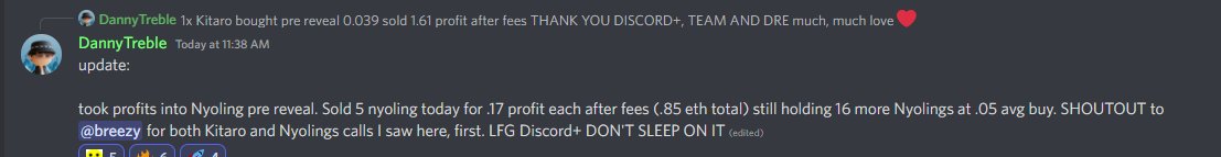 EmpireAlphaHQ's tweet photo. Y'all who are sleeping on the passes and even discord + 😂😂😂

0.03 for discord + and @DannyTreble is up 2+ eth!!

Where else do you get this? Will be your biggest regret not getting a pass

Vip (3x giveaway entries)- https://t.co/MowRmPQqIa
Citizen - https://t.co/ehl1rYxaiu https://t.co/DDN9TATfdG