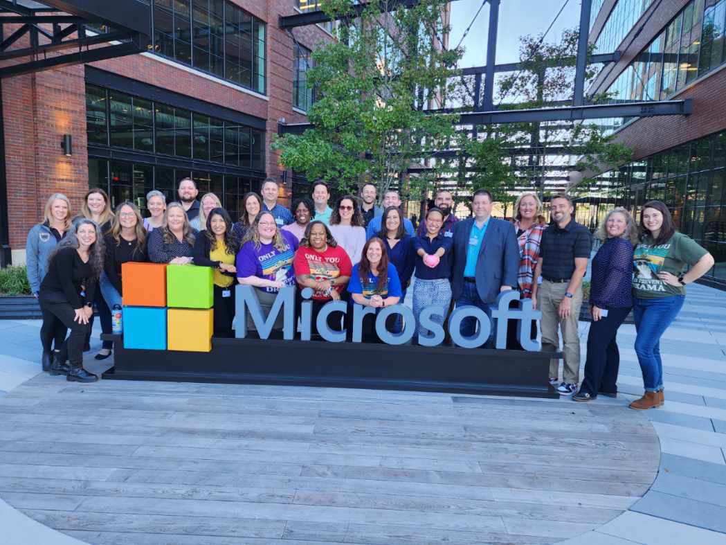 So lucky that @VictoriaTheTech and I got to spend the day with our amazing #MIEExpert Fellows! We can’t wait to have a whole lot more U.S. #MIEExpert and #Showcaseschool leaders with us tomorrow!