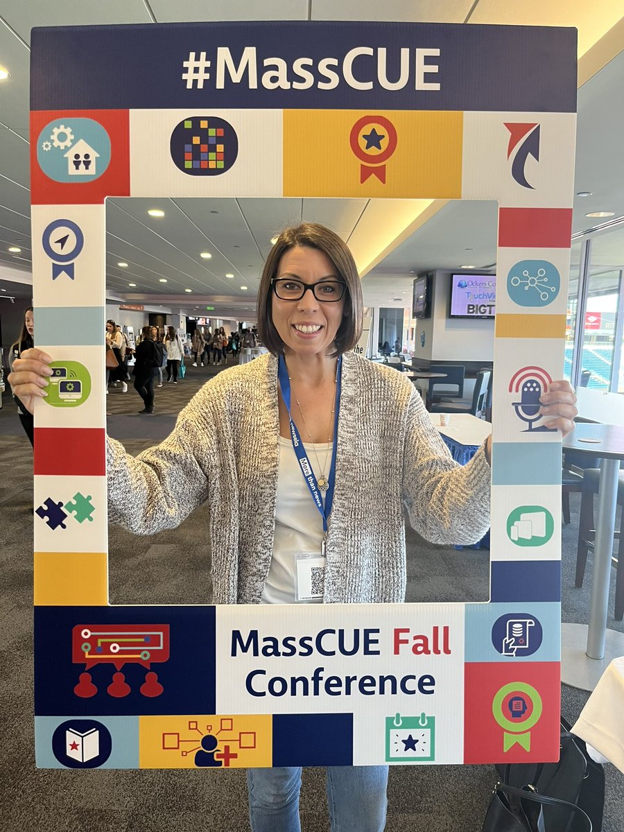 Such a great 2 days at #MassCUE What a great experience! Thanks @BlendedLibGirl for the opportunity! DHS is lucky to have such an amazing IT specialist! Now it’s time to try some new things!!! So inspired!! 😀