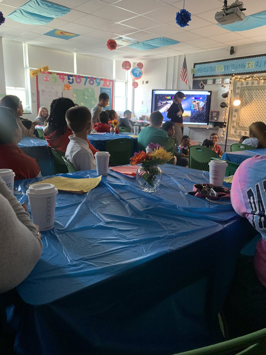 brittBell04's tweet photo. I was moved to tears today as some of my past newcomer students now stood on STAGE to read their poems they wrote about something that inspired them! π In front of their classmates, parents, and staff! Go 4th grade scholars!! #MLElevelup !! @MLEmustangs @JCPSELA https://t.co/s7o3mHzp3i