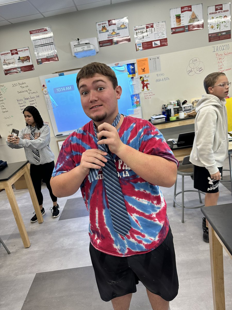 Hopefully my kids acquired a new skill over the past few days! There’s never a wrong time to look sharp! #learningbydoing