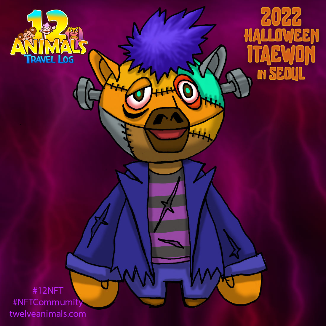 12 Animals Travel Log tweet media